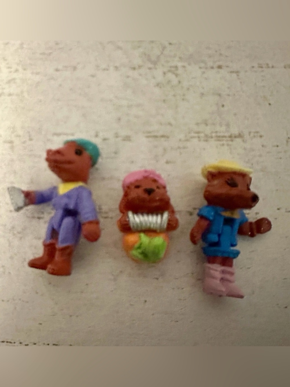 Vintage 1994 Polly Pocket Bluebird - Figures Only - Horse House Saloon Lot Of 3